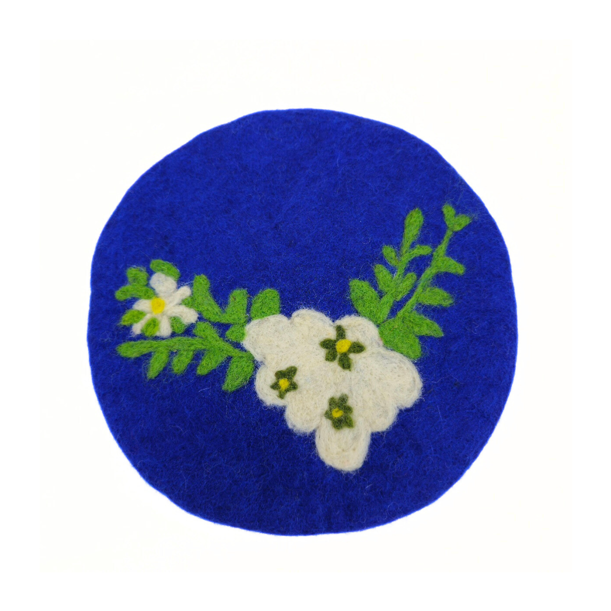 Needle Felted Trivet-Set Of 2Pcs.
