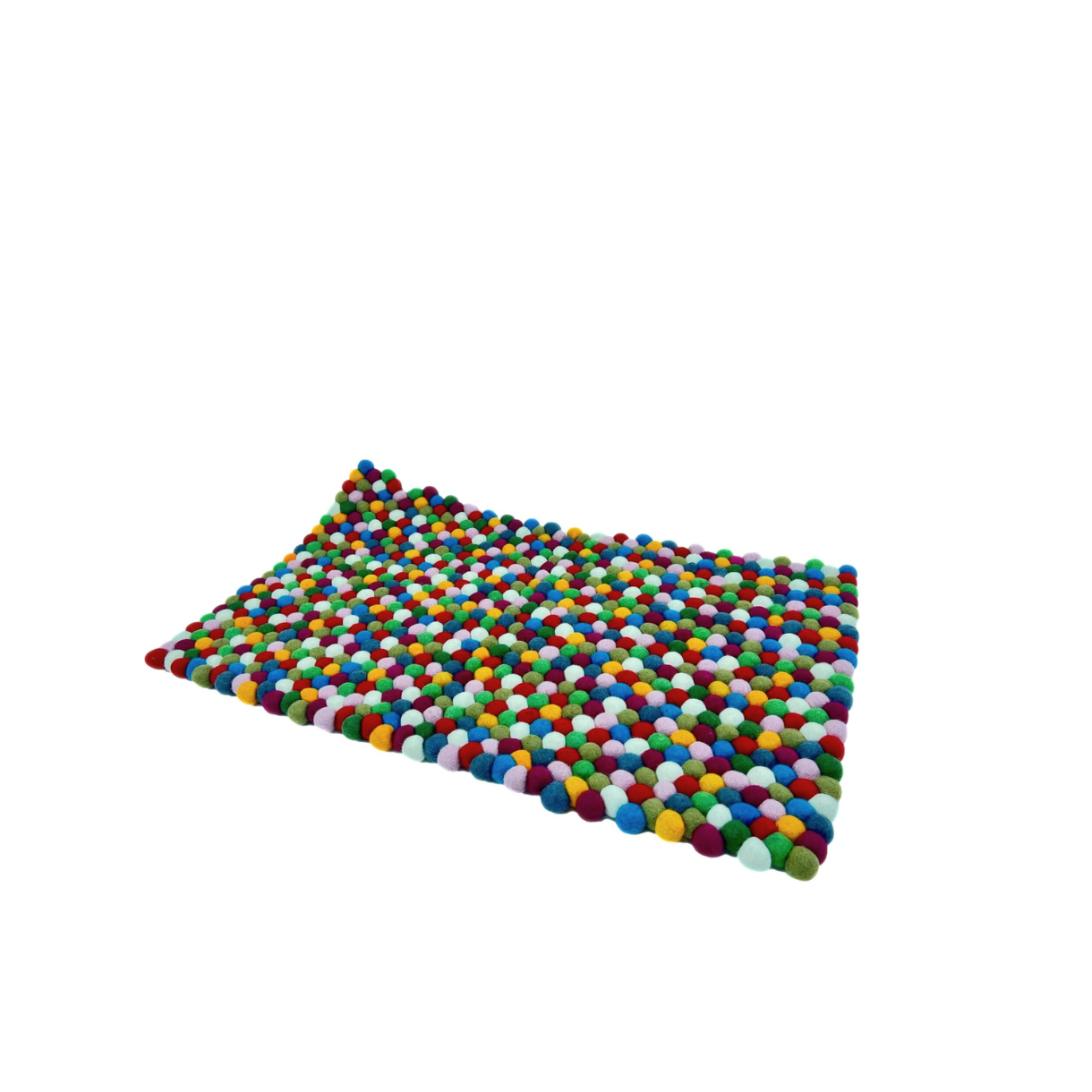 Felted Ball Door or Bath Mat