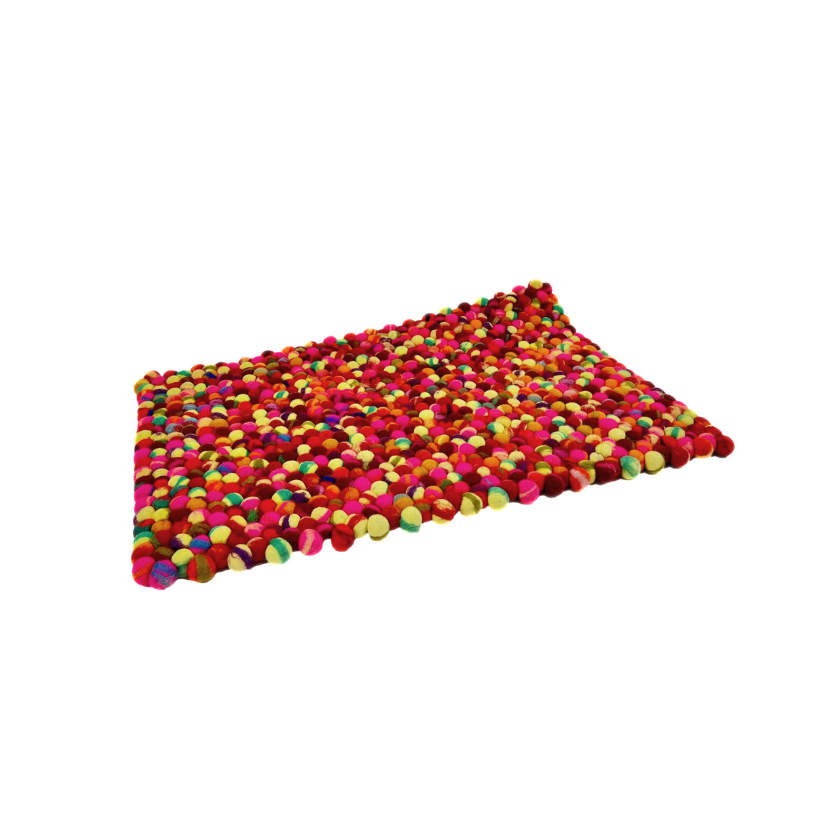 Felted Ball Door or Bath Mat