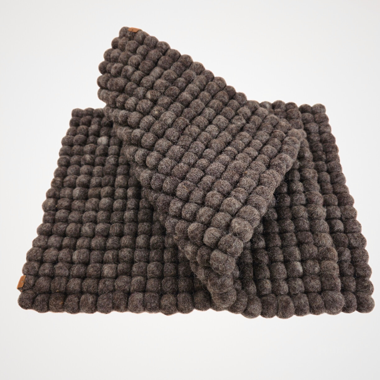 Hand Felted Ball Placemats-Set Of 2Pcs.
