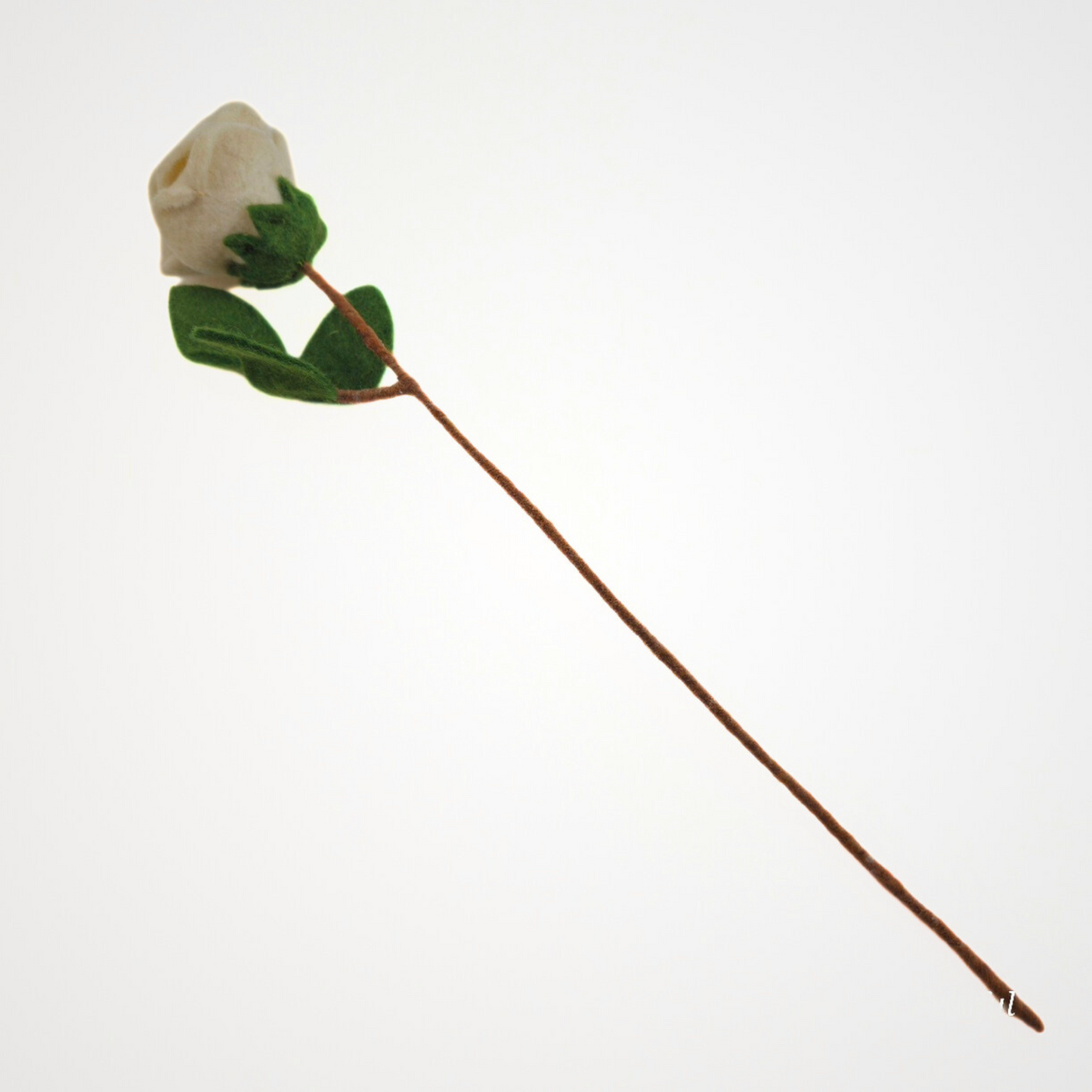Hand Felted Rose Flower