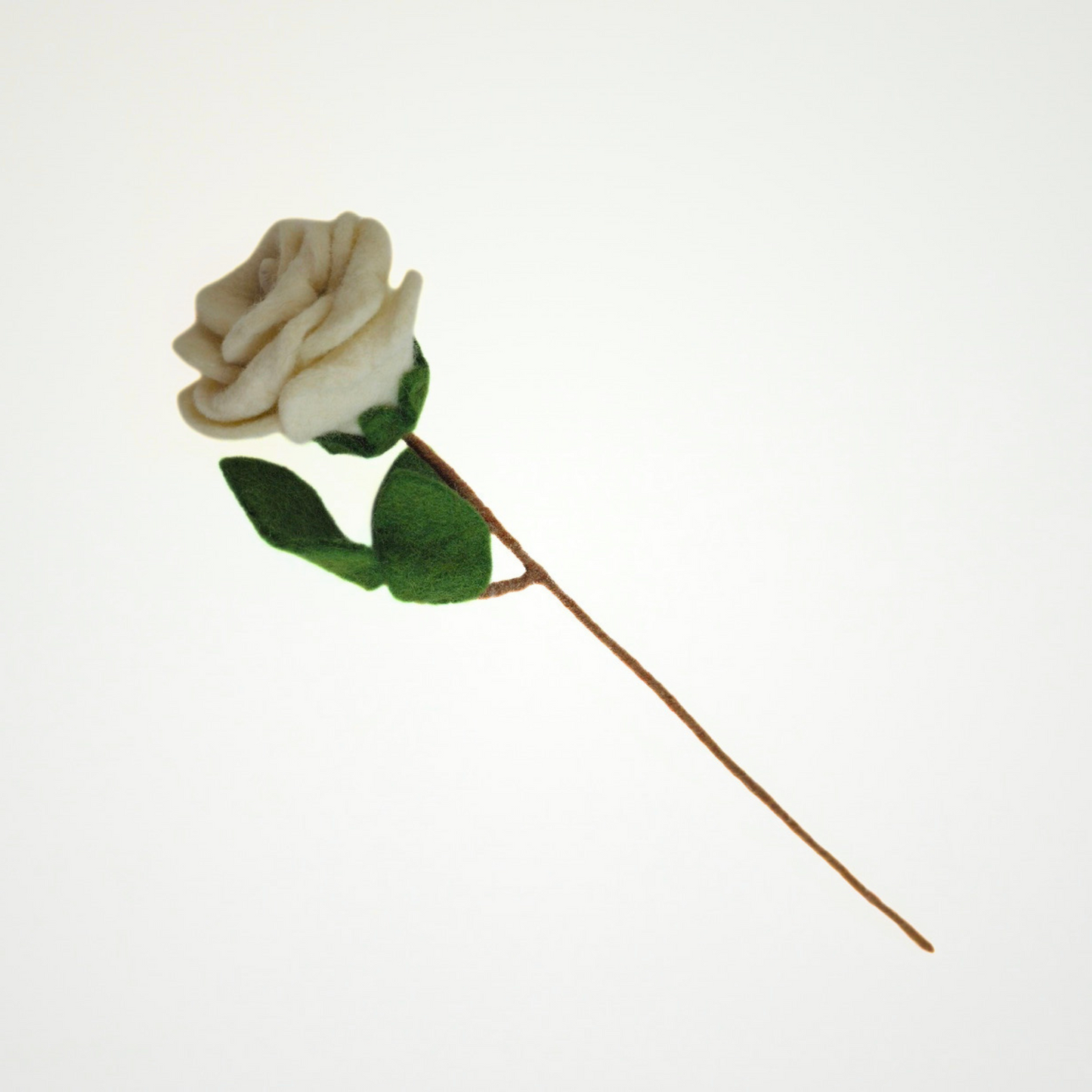 Hand Felted Rose Flower
