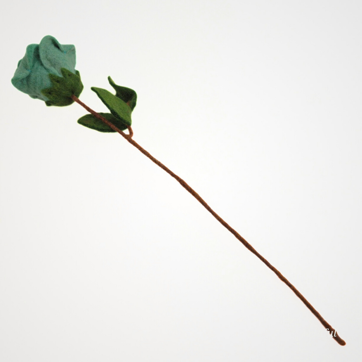 Hand Felted Rose Flower