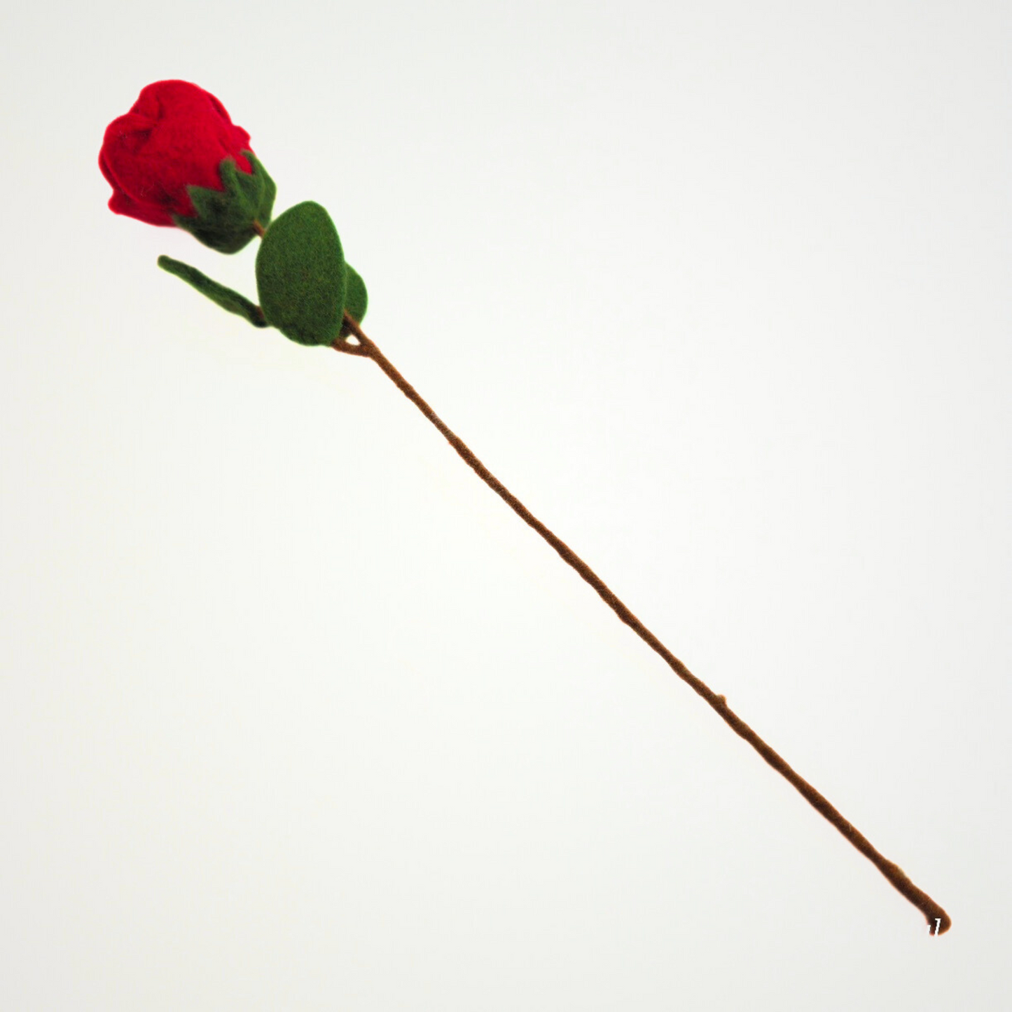 Hand Felted Rose Flower