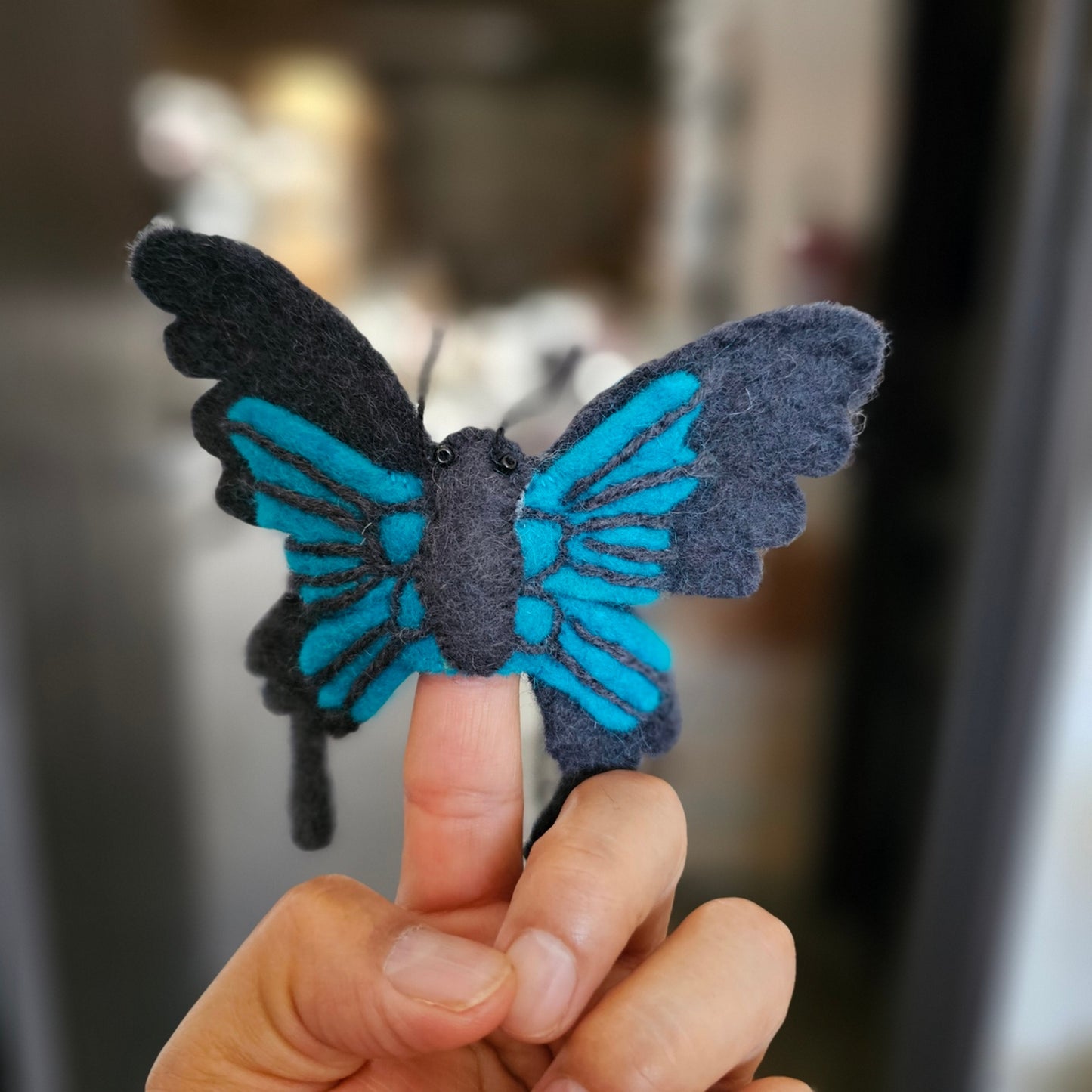 Finger Puppet Assorted Butterfly Set of 5 Pieces