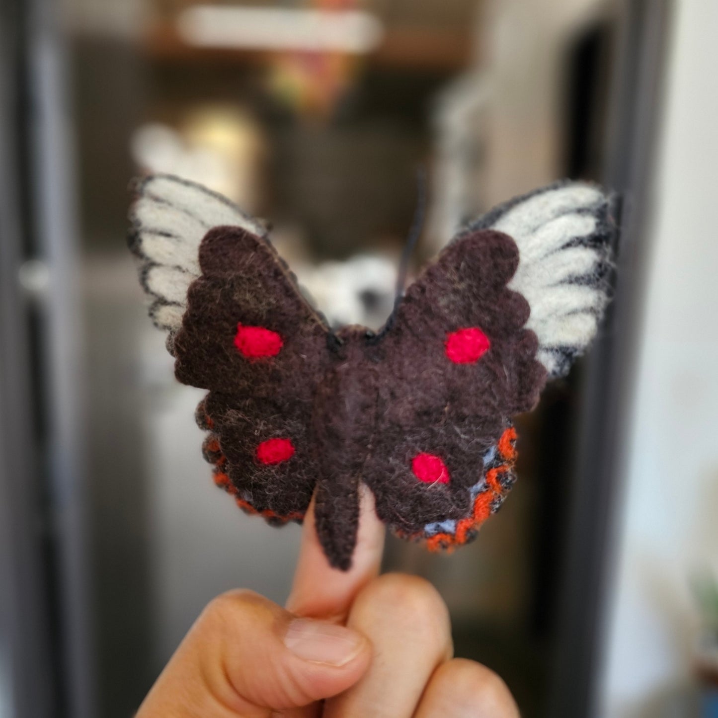 Finger Puppet Assorted Butterfly Set of 5 Pieces