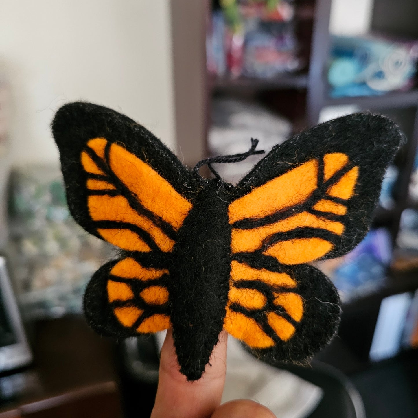 Finger Puppet Assorted Butterfly Set of 5 Pieces