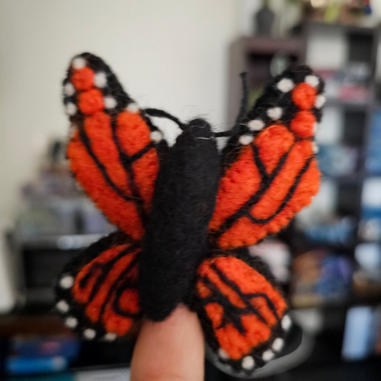 Finger Puppet Assorted Butterfly Set of 5 Pieces
