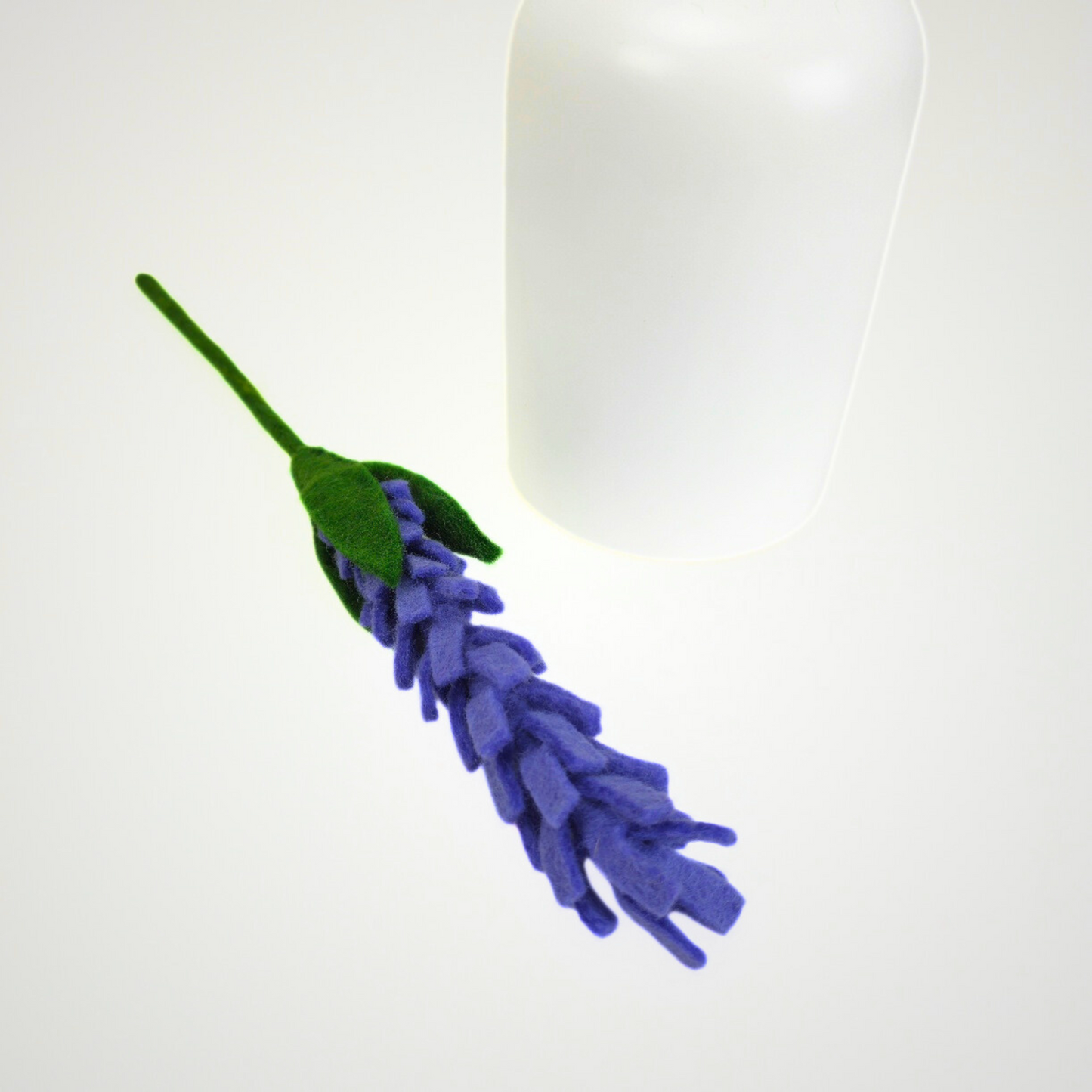 Hand Felted Lavender Flower