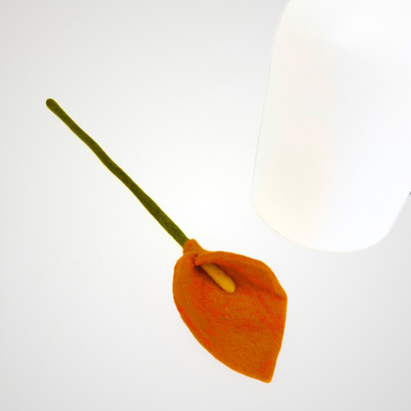 Hand Felted Calla Lily Flower