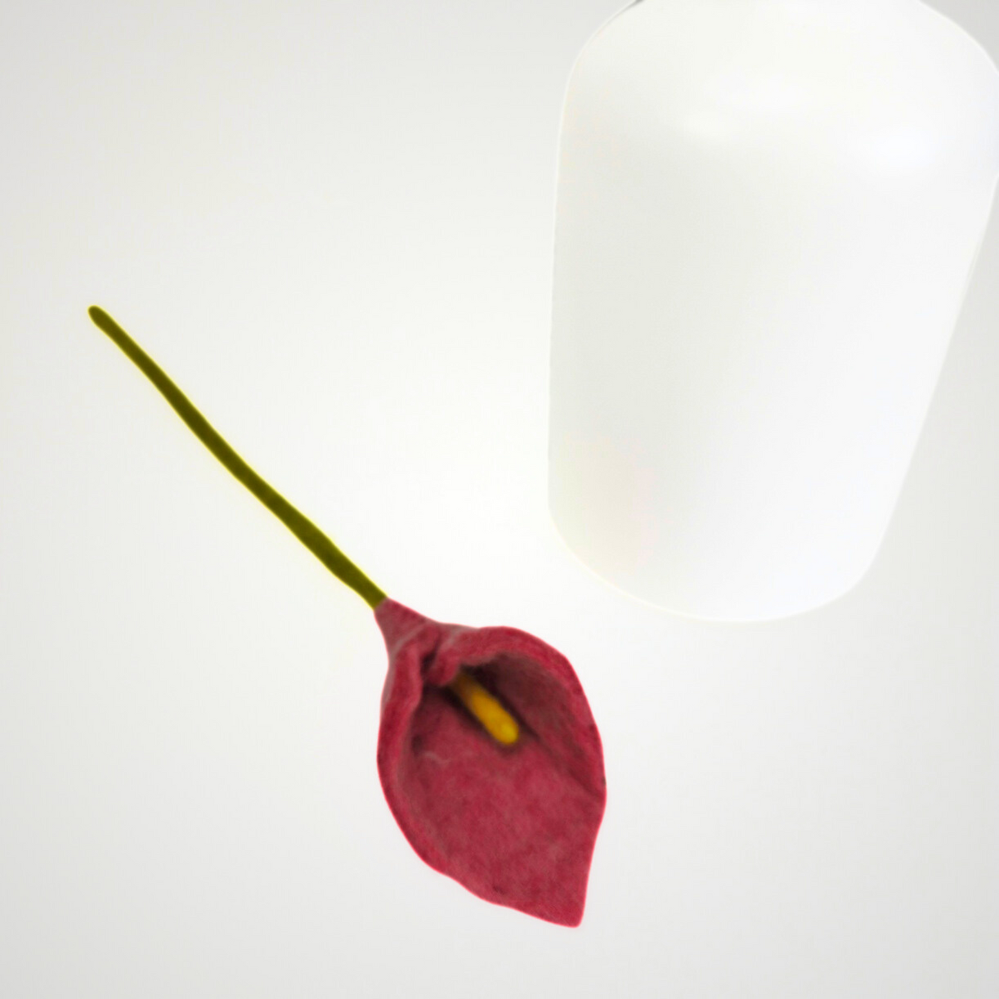 Hand Felted Calla Lily Flower