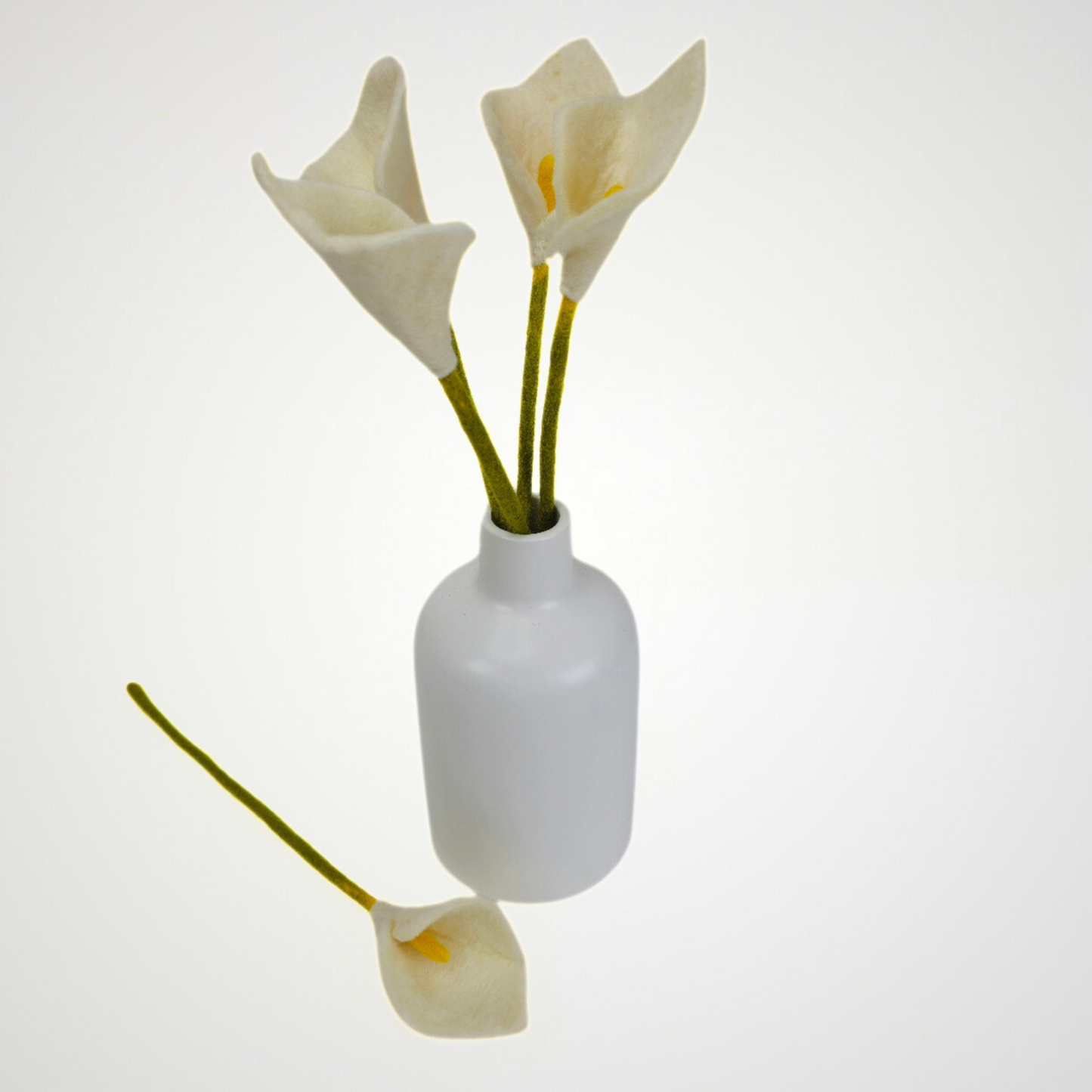Hand Felted Calla Lily Flower