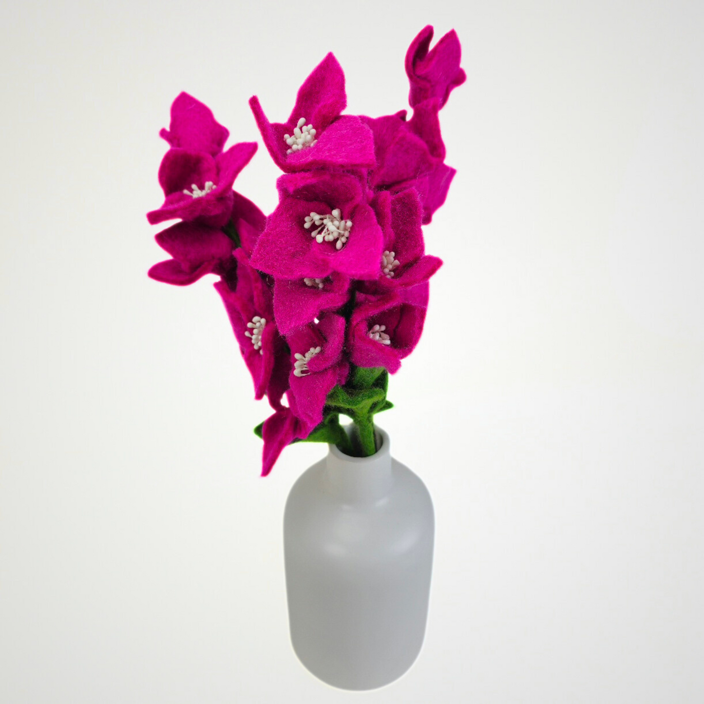 Hand Felted Bougainvillea Flower