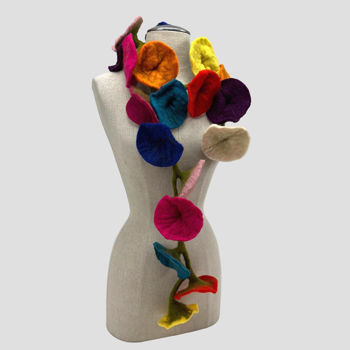Multi 20 Flowers Scarf