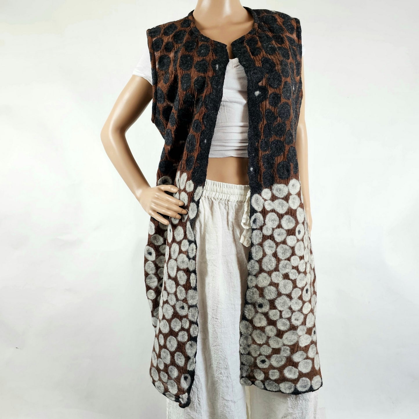 Black & White Polka Dot Outer