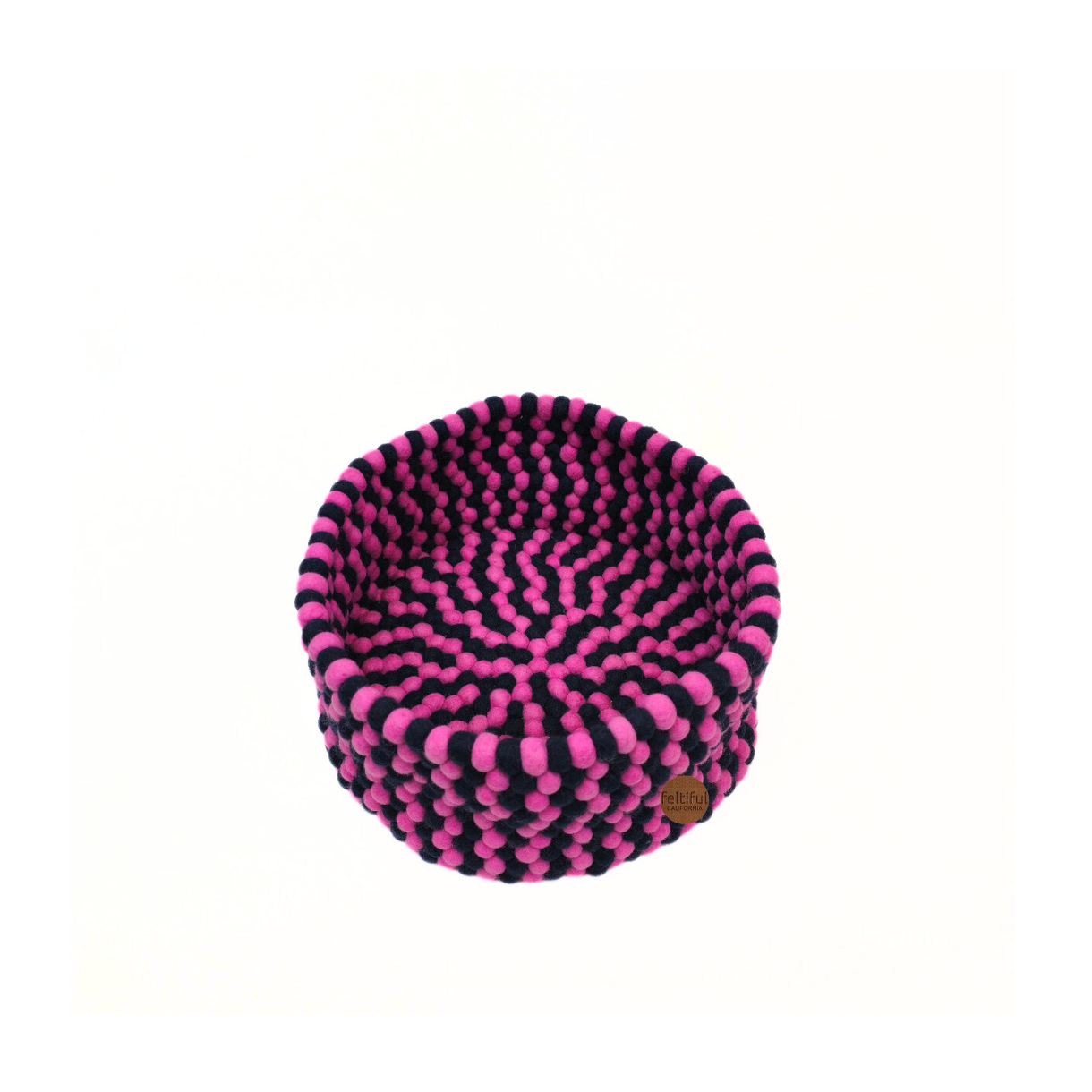 18x8 Inches Felt Ball Pom Pom Basket