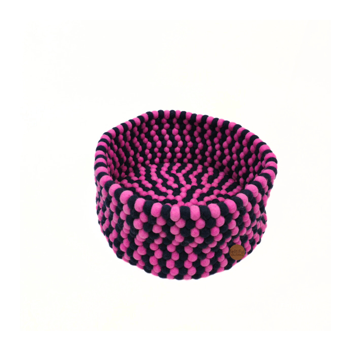 18x8 Inches Felt Ball Pom Pom Basket