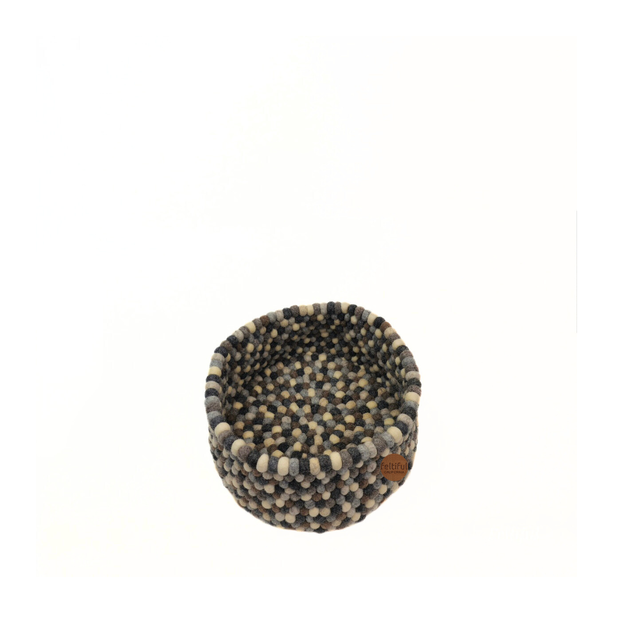 18x8 Inches Felt Ball Pom Pom Basket