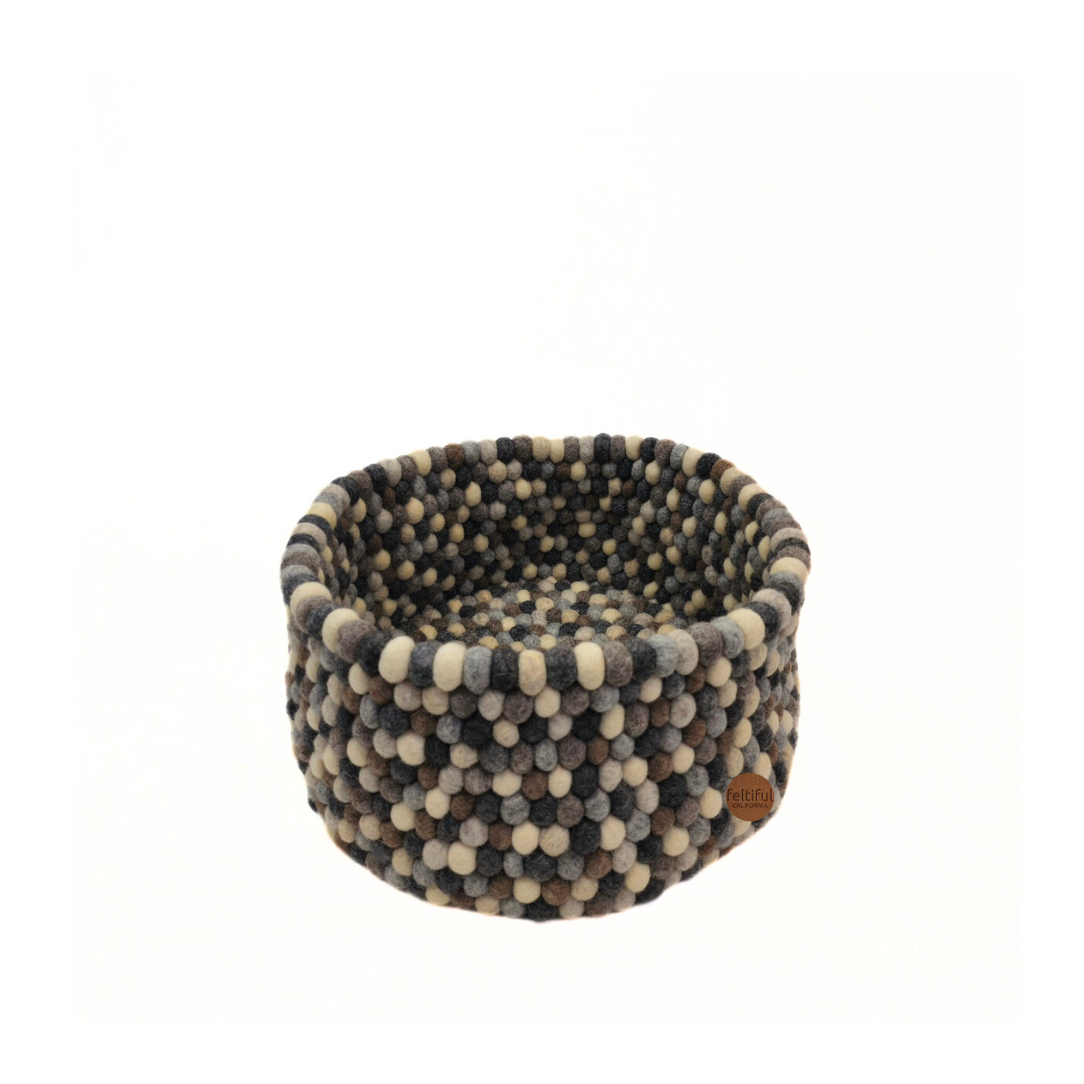 18x8 Inches Felt Ball Pom Pom Basket