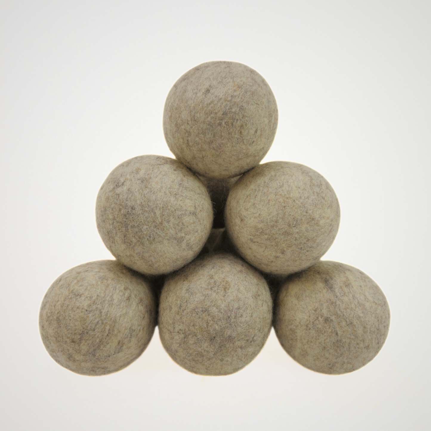 Organic Handmade Wool XL Dryer Balls 6 Pcs.