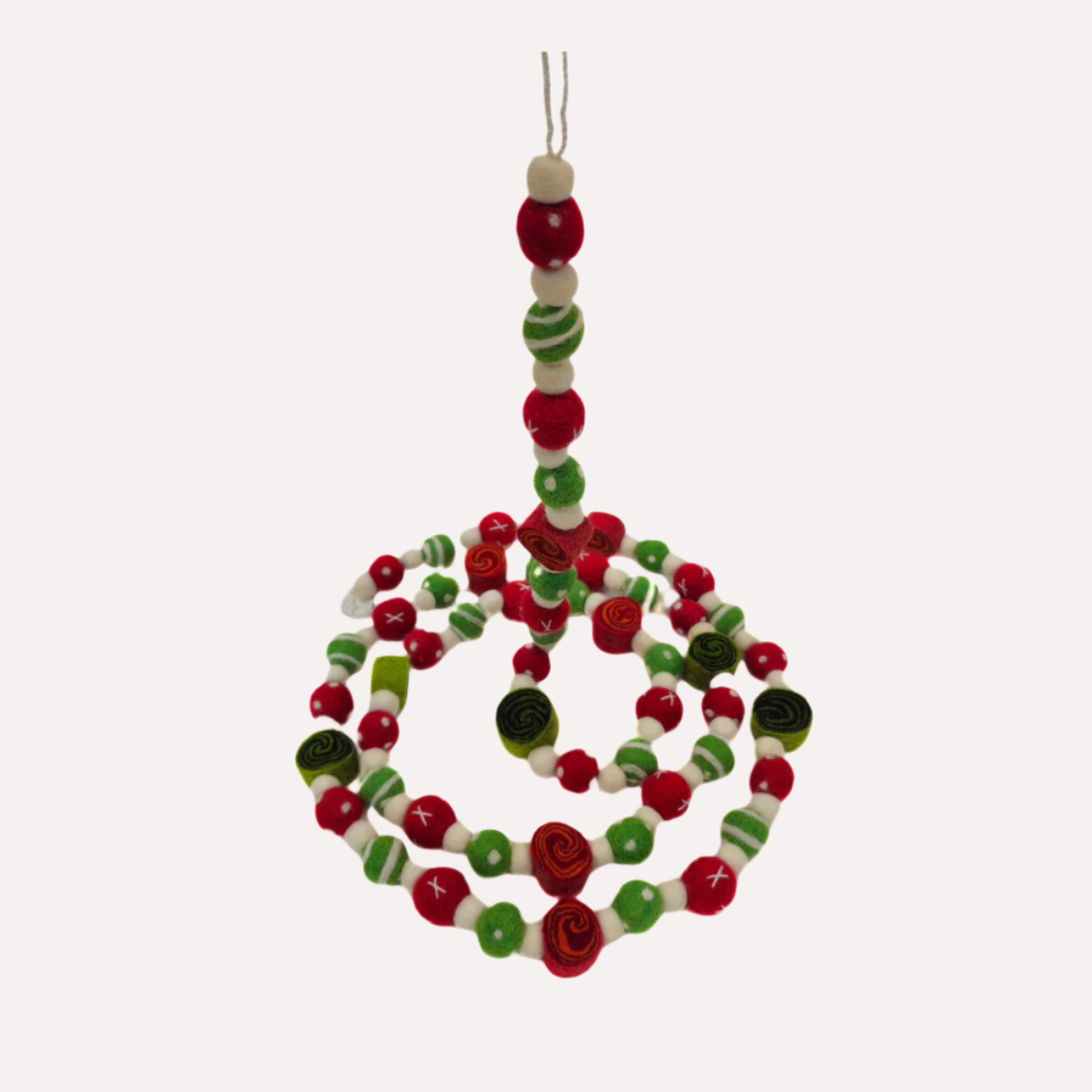 Hand Felted Candy Garland