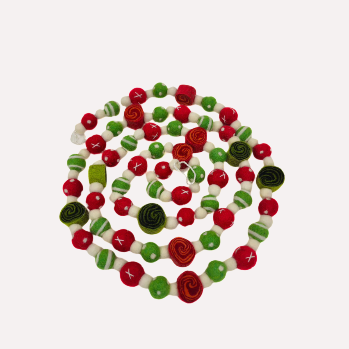 Hand Felted Candy Garland