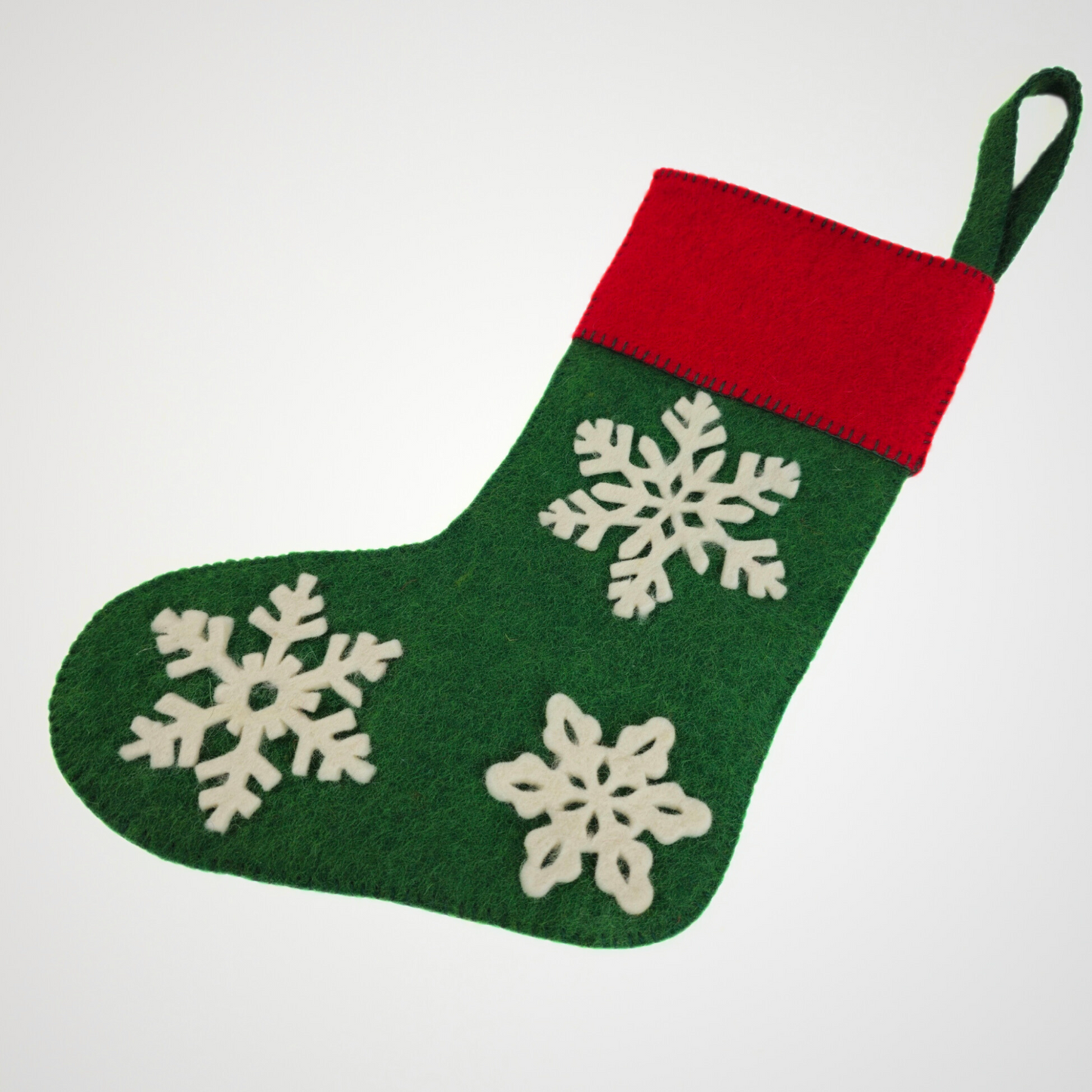 Snowflake Stocking Ornaments