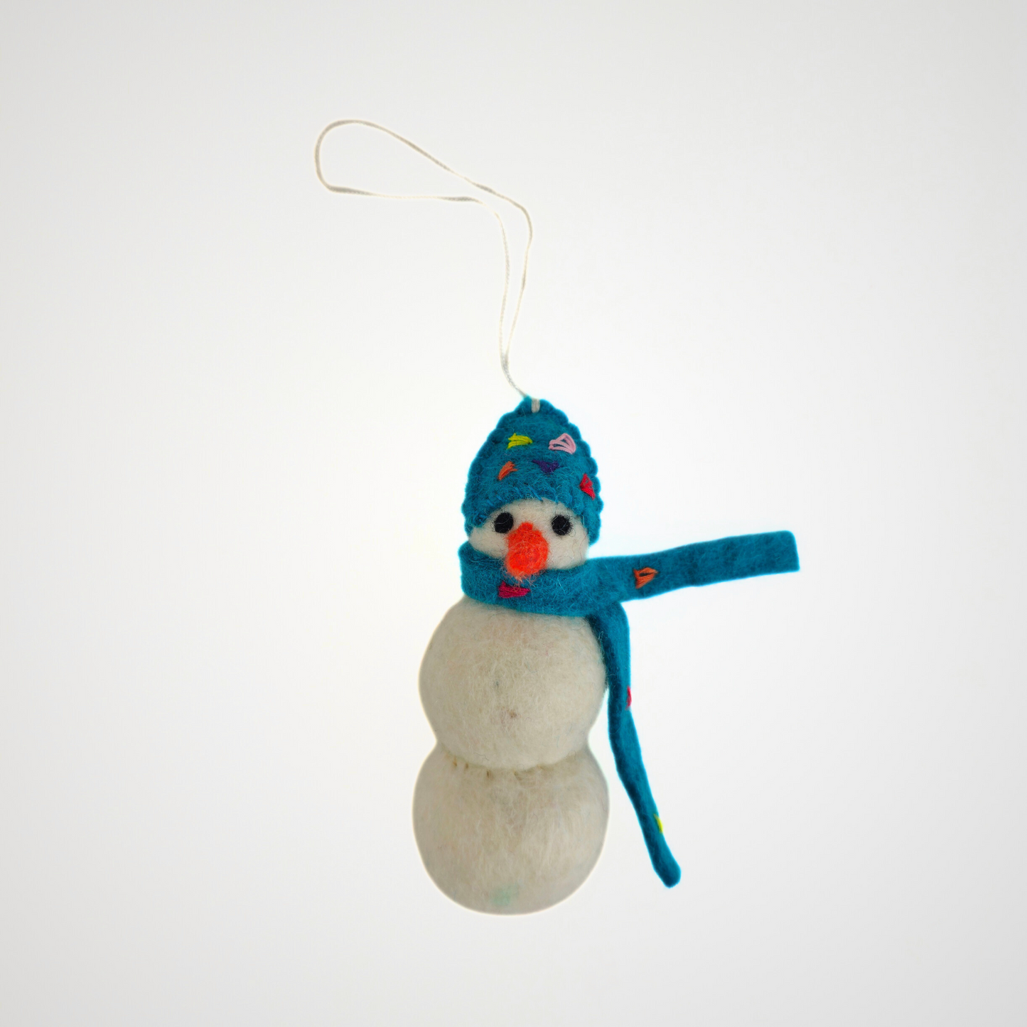 Big Snow Man Christmas Ornament