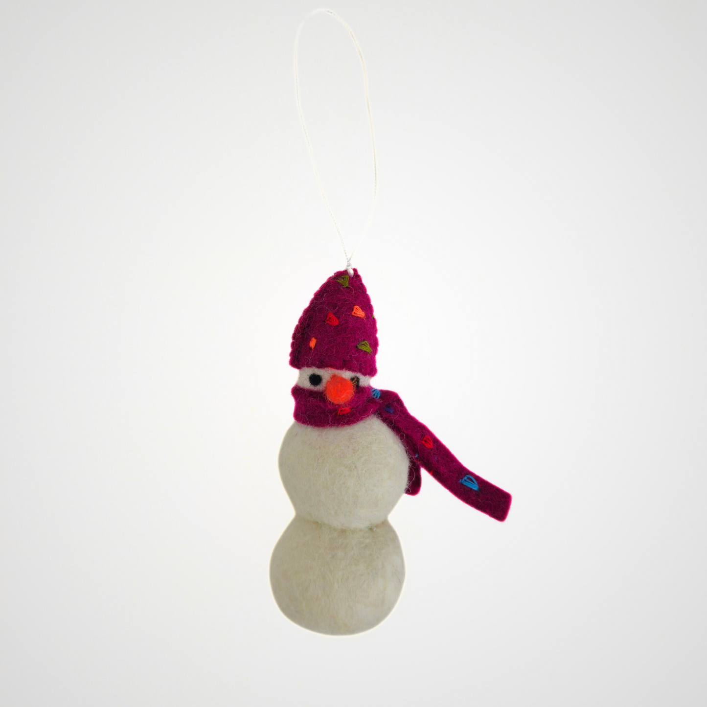 Big Snow Man Christmas Ornament