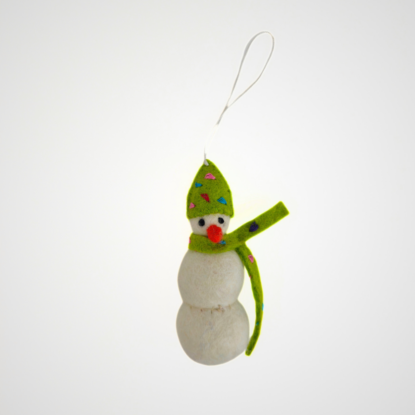 Big Snow Man Christmas Ornament