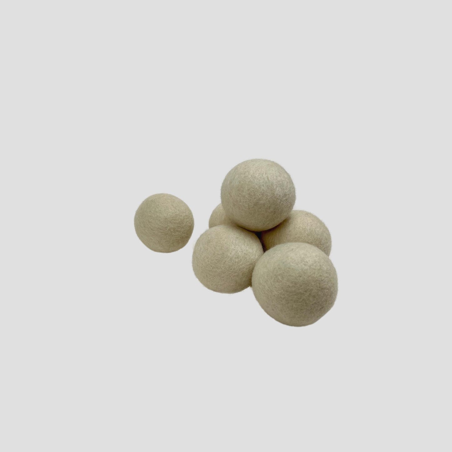 Organic Natural White Dryer Balls