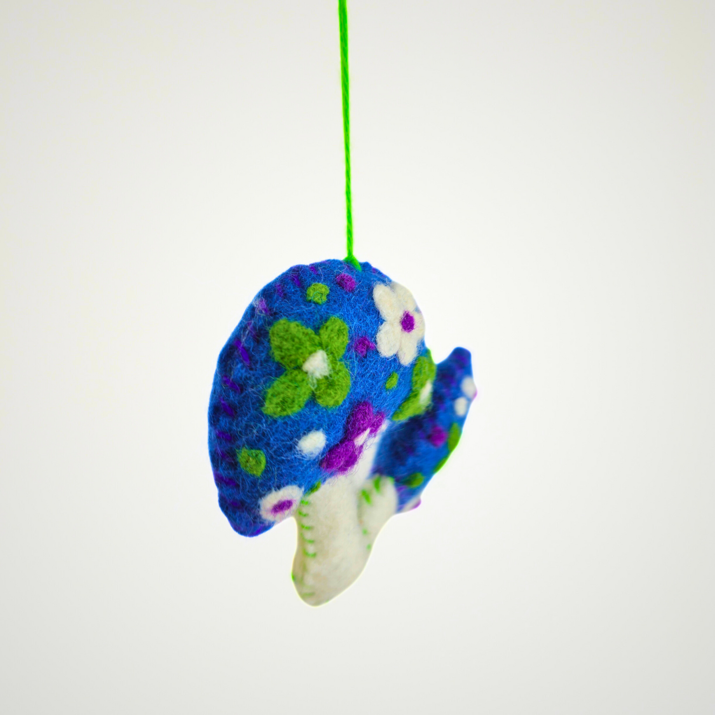 2Mushroom Christmas Ornament