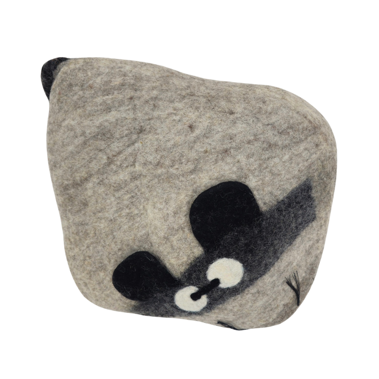 Cozy Comfort: Handmade Felt Cushion