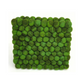 Felted Ball Green Tie Dye Round/Square Trivet