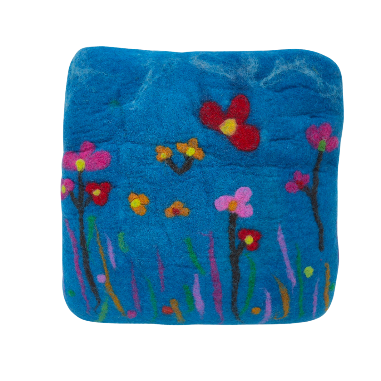 Cozy & Chic Handmade Felt Cushion