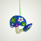 2Mushroom Christmas Ornament