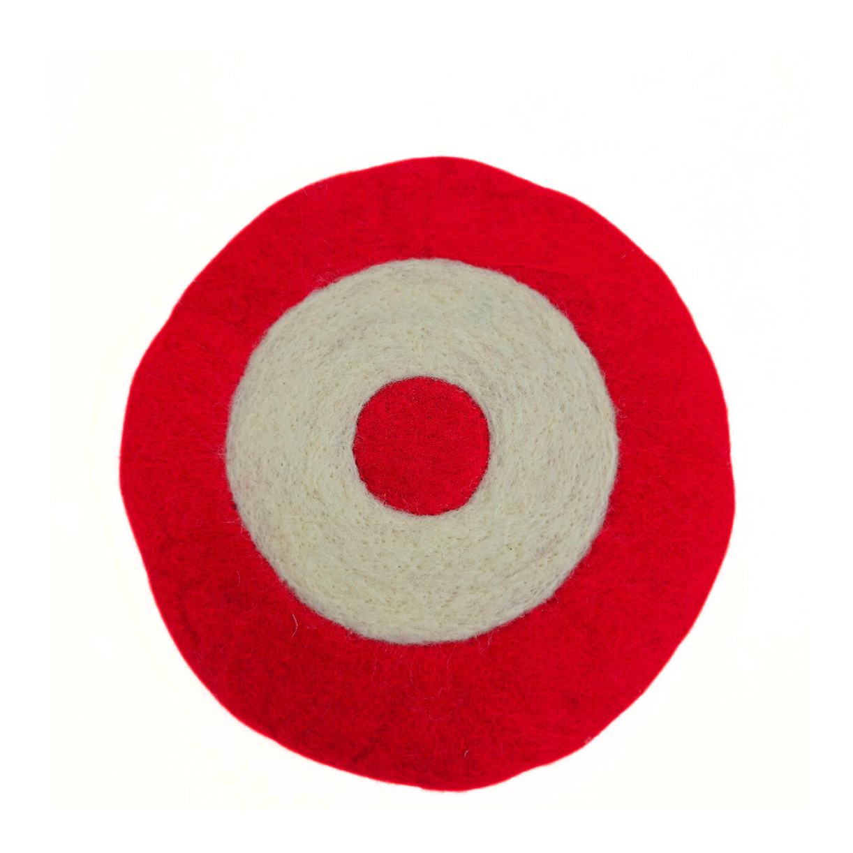 Frog, Heart & Target Wet Felt Trivet