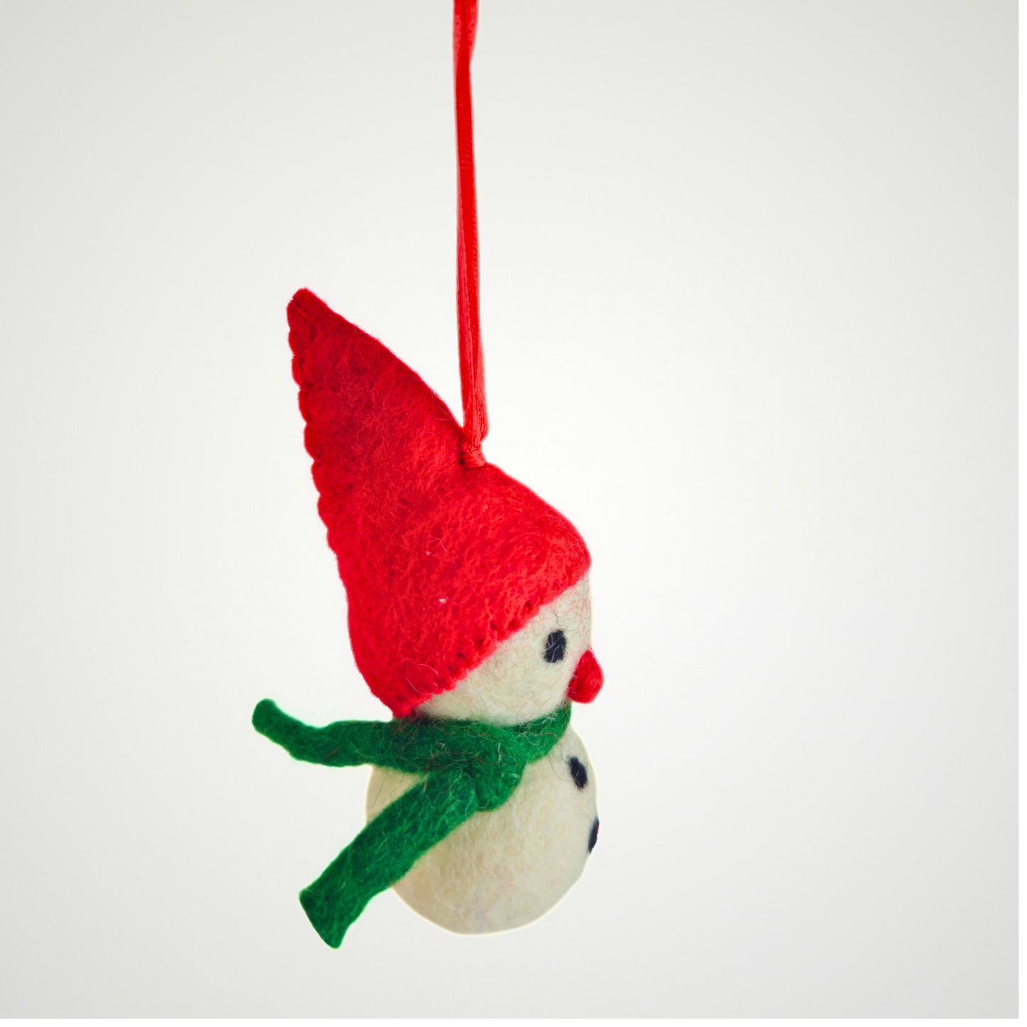 Snow Man Christmas Ornament