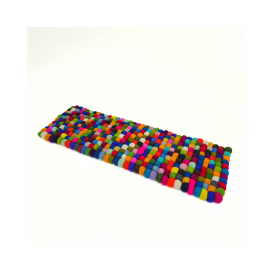 Handmade Eco-Friendly Felt Multi Table Runner, Protect Surfaces with Style