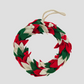 Door Hanging Felt Multi Leaf Wreath 13 Inches