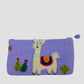 Hand Felted Lama Purse 5x8 Inches