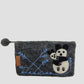 Hand Felted Panda Purse 5x8 Inches