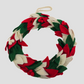 Door Hanging Felt Multi Leaf Wreath 13 Inches