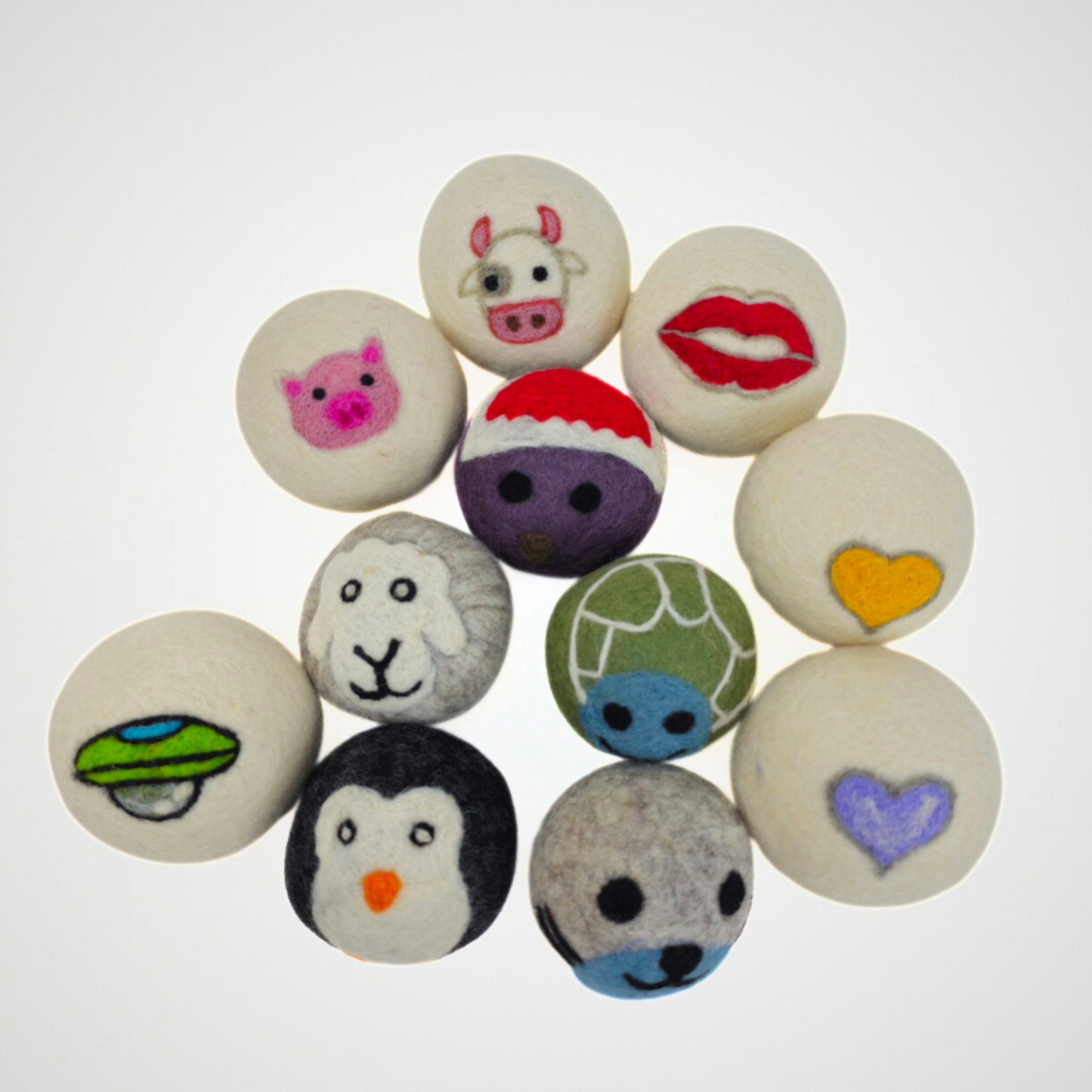 Organic Handmade Mix & Max Dryer Balls