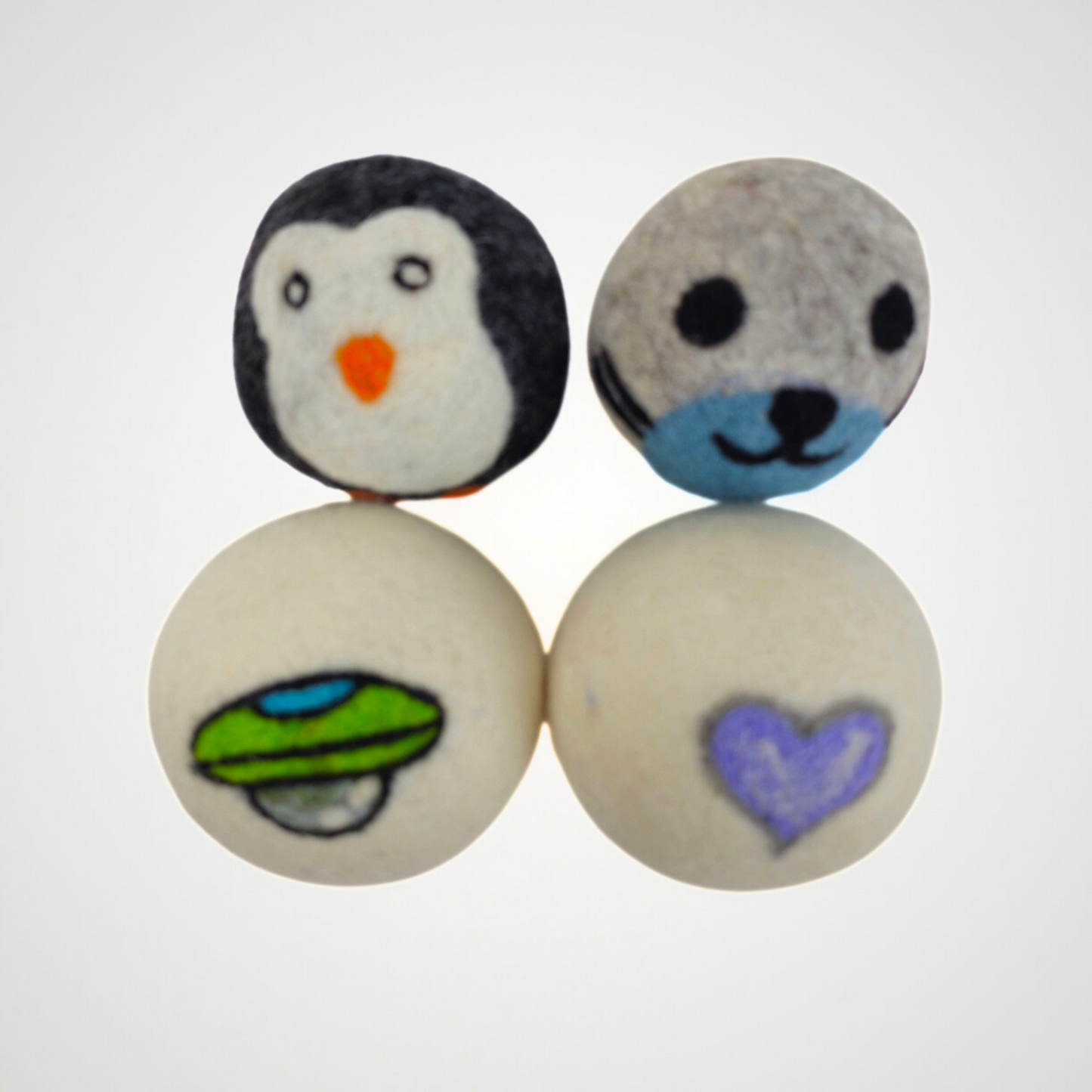 Organic Handmade Mix & Max Dryer Balls