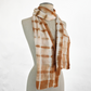 Merino Wool Tie Dye Felted Scarf-Brown