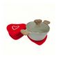 Frog, Heart & Target Wet Felt Trivet