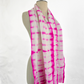 Merino Wool Tie Dye Felted Scarf-Fuchsia