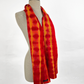 Merino Wool Tie Dye Felted Scarf-Red