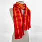 Merino Wool Tie Dye Felted Scarf-Red